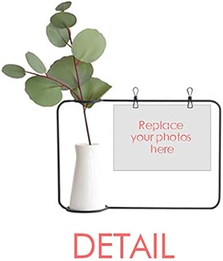 DIYthinker Thailand Customs Culture Gold Foil Metal Picture Frame Ceramic Vase Decor