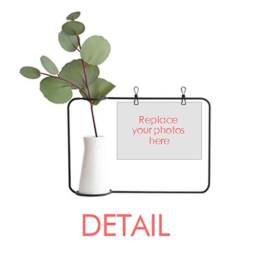 Diythinker Germany New Swan Castle Architecture Metal Picture Frame Ceramic Vase Decor #TOP3