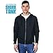 Quikflip 2-in-1 Reversible Backpack Hoodie (As Seen on SHARK TANK) Unisex Full-Zip Hero Hoodie Classic - Black
