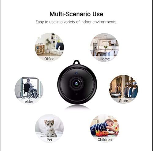 Image of TP PLUS 3MP Mini Wi-Fi Full HD 720P-1080P Wireless WiFi Camera Audio and Video Live with Wireless Recorded Cam with Light Vision and Motion Detection (Mini Camera)