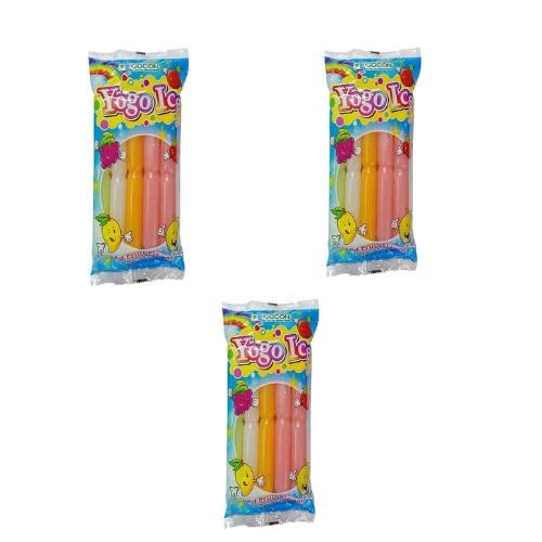 Cocon Yogo Ice jelly Mixed Fruit 450ml,10pcs (Imported) (Pack of 3pcs)