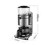 QJRGUY Household And Commercial Stainless Steel Body Automatic Drip Coffee Machine - Image 4
