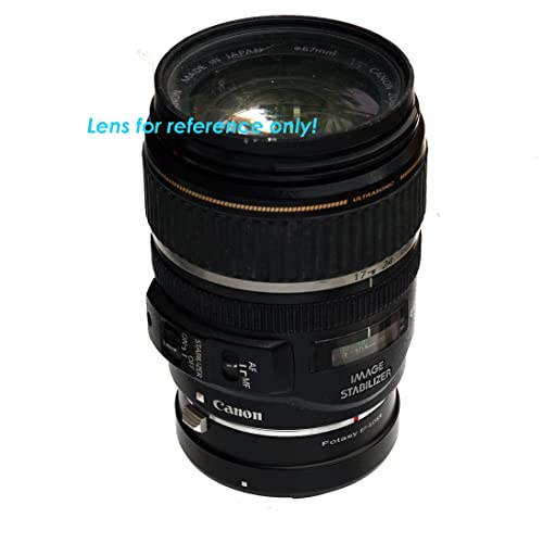 Image of Fotasy Manual EF EF-S Mount Len to Cannon EOS RF Mount Adapter, EF EOS R Adapter, EF RF, Compatible with Canon EF lense, Compatible with Canon EOS R Mirrorless Camera EOS R RP Ra R3 R5 R6 R7 R10