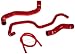 Mishimoto Red MMHOSE-350Z-03RD Nissan 350Z 2003-2006 / Infiniti G35 2003-2007 Silicone Radiator Hose Kit
