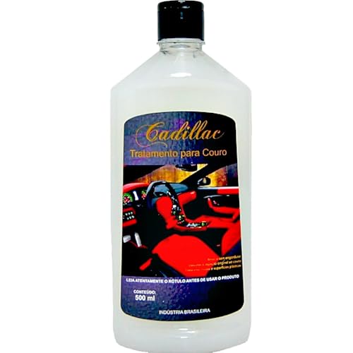 Hidratante De Couro Banco Couro Automotivo Cadillac Tratamento de Couro 500ml