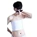 Produktbild BaronHong Tomboy Trans Lesbische trägerlose Plus Size Brust Binder Top mit 20 cm Gummiband (weiß, 5XL)