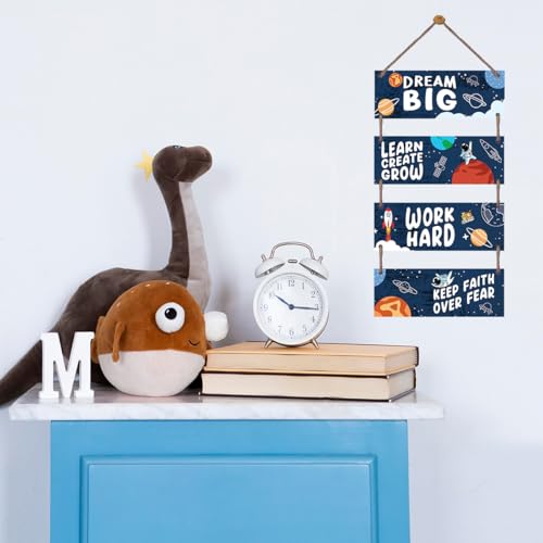 Image of Chaka Chaundh Astronaut Quotes Wall Frames for kids, Kids motivational Quotes wall hanging, Quotes Wall hanging for Kids Room decoration