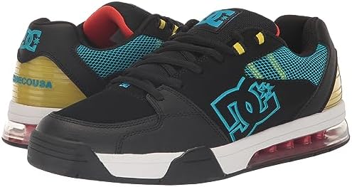 DC Men's Versatile Low Skate Shoe, Algiers Blue/Black, 13 | Image 6