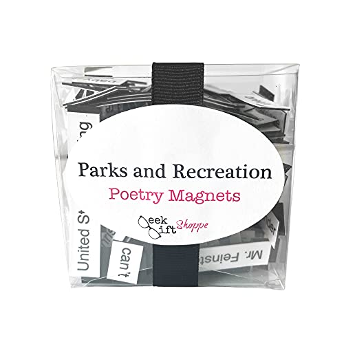 Parks and Recreation Poetry Magnets/Fridge Magnet/Parks and Rec Quote/Parks and Rec Gift/Treat Yo Self/Leslie Knope/Ron Swanson Parks and Recreation Poetry Magnets/Fridge Magnet/Parks and Rec Quote/Parks and Rec Gift/Treat Yo Self/Leslie Knope/Ron Swanson