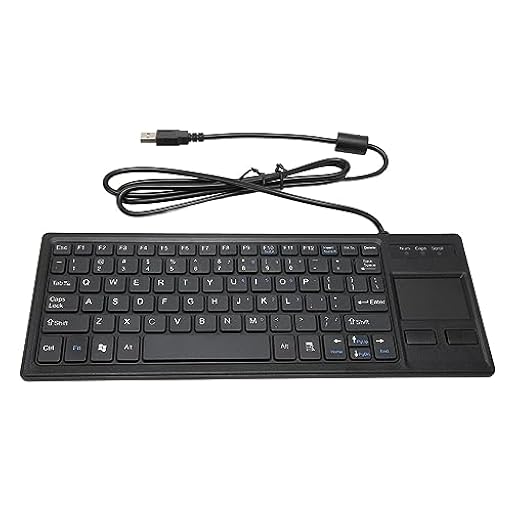 Teclado con Cable Compacto con Teclado de Touchpad Duradero X Teclado con Cable para Aplicaciones Industriales | Ya disponible en tu tienda friki favorita! En mundofriki.es! Teclado con Cable Compacto con Teclado de Touchpad Duradero X Teclado con Cable para Aplicaciones Industriales | Ya disponible en tu tienda friki favorita! En mundofriki.es!