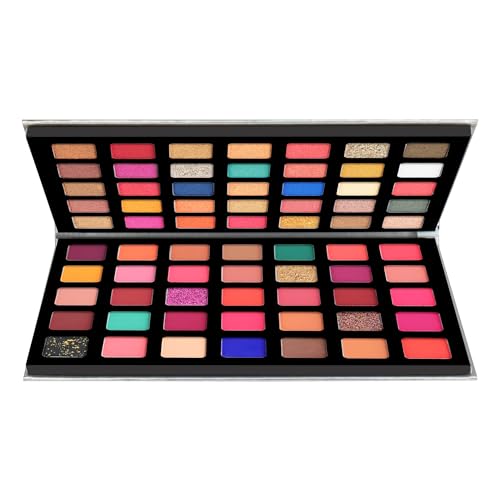 Image of Colors Queen 70 Multi-Color Eyeshadow Palette | Highly Pigmented and Long Wearing Eye Shadow Palette with Matte, Shimmer & Glitter Shades | Easy to Blend, Minimal Fall Out for Eye Makeup (70 Color)
