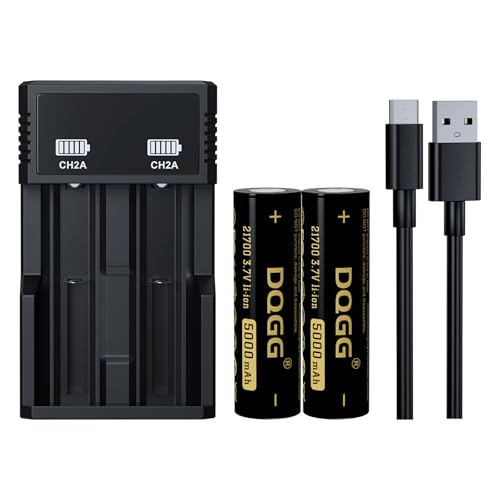 Paowang 21700 Rechargeable Battery 3.7volt Flat Top 5000mah High Capacity For...