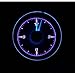 Dakota Digital 55 56 Chevy Car Analog Clock Gauge for HDX gauge Black Alloy HLC-55C-K