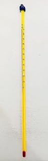 ISKO® glass thermometer red -10 to 110 degrees celsius 300mm long for laboratory and INdustrial usage temperature measurem Price In India