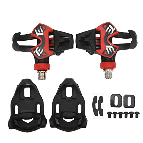 Pédales de vélo de route carbone vtt automatiques noir