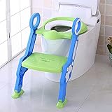 Breite Verwendung: dieser Töpfchentrainer passt auf Toiletten mit Standardhöhe von 38 bis 42 cm (Boden bis Sitzschale). Es ist geeignet für die meisten geformten Toiletten, wie V-Form, U-Form, O-Form. Aber NICHT für Quadrat Toiletten. Der Toilettensitz ist eine unverzichtbare natürliche Erfahrung während des Babywachstums.