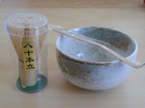Set para té matcha japonés con bowl y utensilios