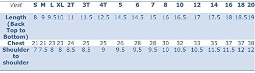 2pc Necktie Vest Set Boy Wedding Oasis Teal Pacific Blue for Formal Suit Sm-20 (Extra Large (18-24 months))