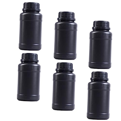 HOMOCONO 6pcs Holders Chemical Lotion Container Chemical Container Bottles Liquid Containers Dispenser Chemical Storage Containers Empty Honey Bear Bottle Sample Storage Bottle Spray Bottle