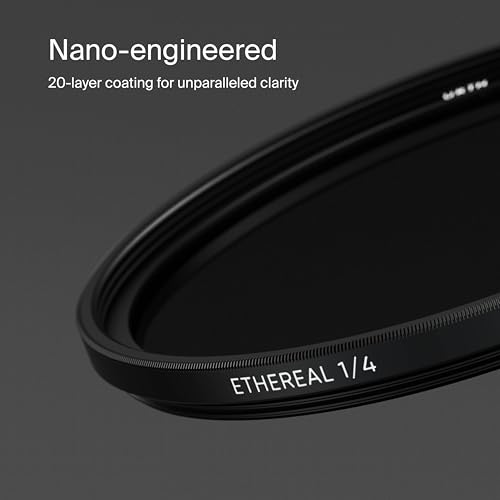 Urth 95mm Ethereal Black Mist ¼ Diffusion Lens Filter (Plus+), Cinematic Effect - Image 4