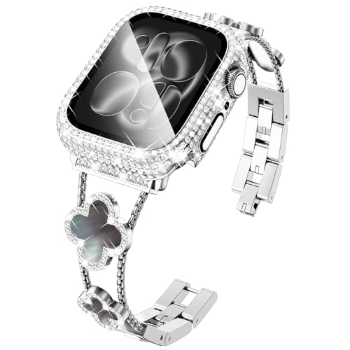 Bracelet trèfle Apple Watch Series 10 pour femme : l'accessoire chic du quotidien