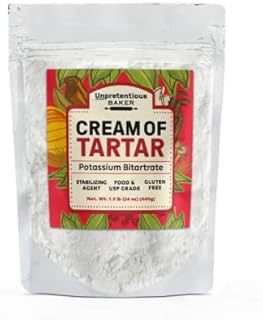 Sponsored Ad - Cream of Tartar By Unpretentious Baker, 1.5 lb, Food Grade, Non-GMO, Perfect for Baking