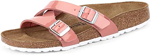 Birkenstock - Sandalias para mujer (Yao), color Rosa, talla 39 EU Schmal
