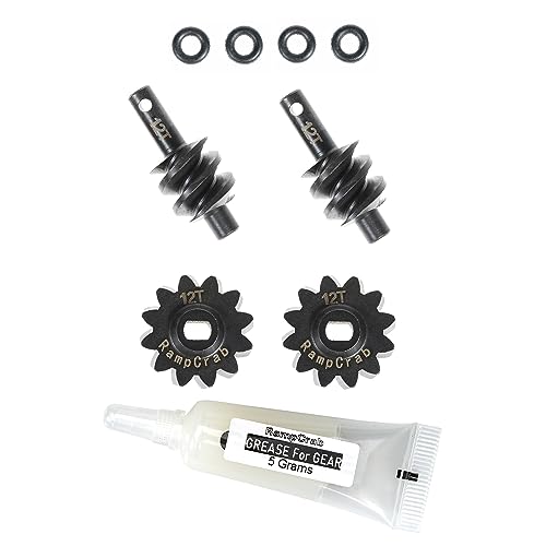 Rampcrab Overdrive Differential Gear Set 12t 2 Sets Hardened Steel 124 Upgrad...