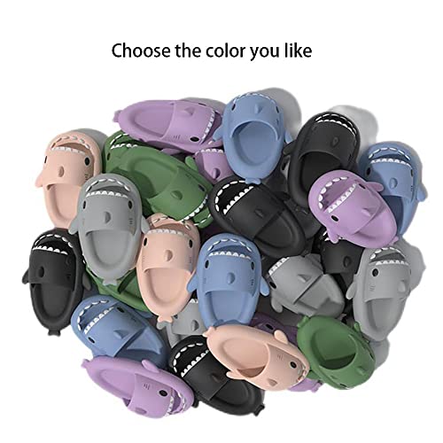 Shark Slides Slippers for Women and Men, Shark Slides Original, Sunmmer Beach Bathroom Couple Shark Sandals2