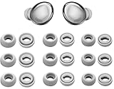 Ear Tips Compatible with Galaxy Buds Pro SM-R190 9 Pairs Phantom Silver