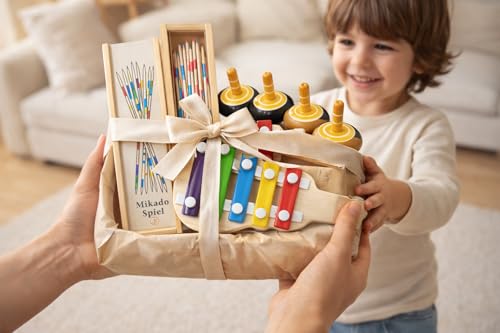 Image of Mikado - Wooden 31 Pickup Stick - Family Indoor & Outdoor Game - Hand Made Toy for Kids - Pack of One Pcs (Combo-2)