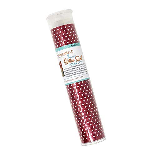 Kimberbell Glitzer-Betttuch, gepunktet Cover