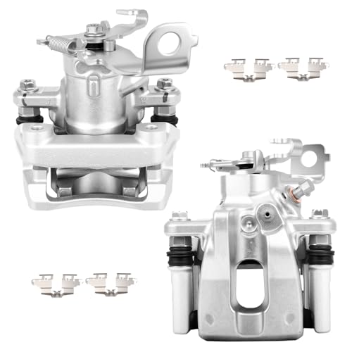 Image of SCITOO 2PCS Rear Left & Right Calipers 19B3797 19B3796 Brake Calipers Assembly With Bracket Fit For Pontiac For Vibe 2009-2010 | For Toyota For Corolla 2009-2011 2014-2019 | For Matrix 2009-2014