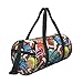 American Football Pattern Travel Duffel Bag Large Weekender Overnight Bag Fashion Sports Gym Bags