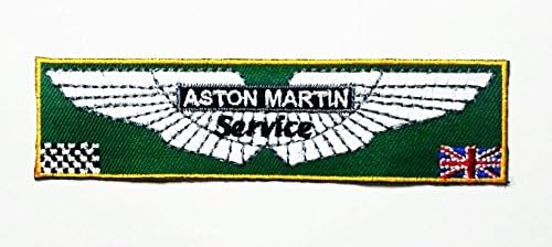 Aston Martin- Cars - Motorsport - Racing Car Team - Iron on Patch - Embroidered Patches - Applique - Sign...
