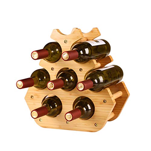 Casier à vin en bambou naturel pour préserver vos souvenirs