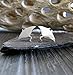 Manta Ray Stud Earrings Polished Sterling Silver Handmade in USA