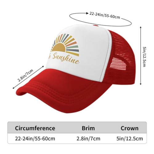 Image of Funny Trucker Hats,Trucker Hat Baseball Cap for Women Snapback Adjustable Hat Humor Gift Men