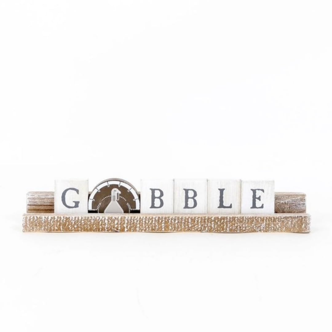 Adams & Co 13x2 Ledgie Kit Gobble Fall Letterboard