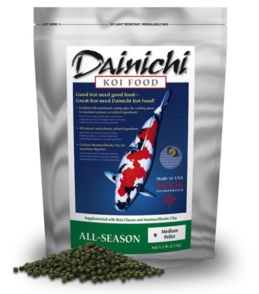 Dainichi Koi All-Season, Small Pellet,11 Pounds