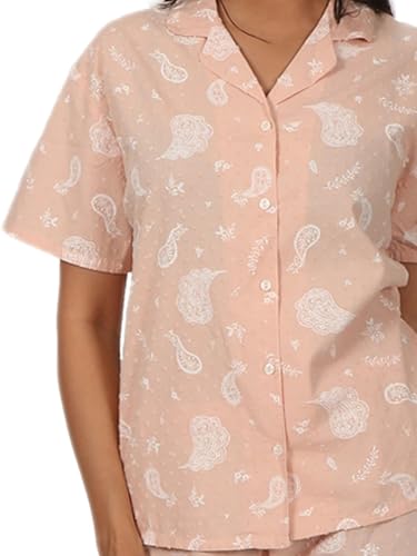 Image of B STORIES Women's Cotton Pyjama Set | Comfort and Relexed Nightsuit for Ladies