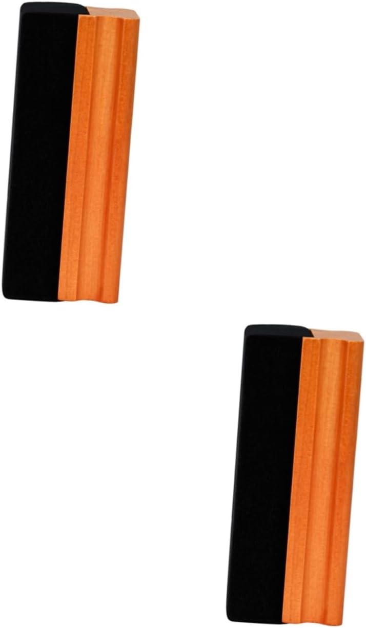 2pcs Vinyl Record Cleaning Brush Handle Sponge Brush for Dust Removal from Vinyl Records and Phonograph Cleaner Tool