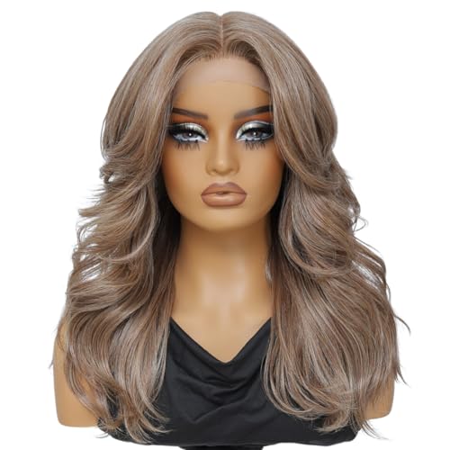 Perruque 13x6 blond cendré pour changer de tête instantanément sans abîmer vos cheveux