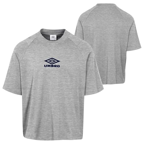Umbro Men's Iconic Short Sleeve Boxy Tee3