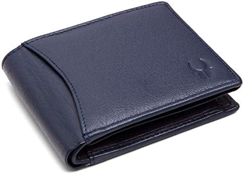 WildHorn Wildhorn India Navy Leather Men's Wallet (WH7311NAVY)