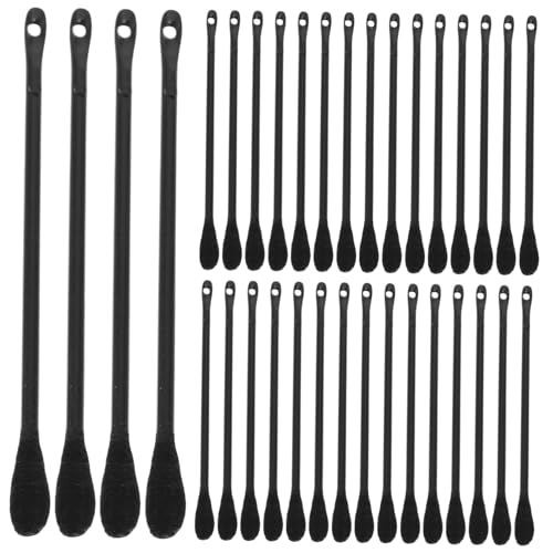 FOMIYES 100pcs Disposable Blackhead Removal Tools Double Ended Cotton Swab Stick for Face Nose Pore Cleansing