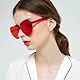 Sprinlot Herz Sonnenbrille Rot, 12 Paar Herz Party Brillen, Rot Heart Shaped Brille, Brille Herzform, Lustige Brille für Fasching Foto Requisiten Geburtstags