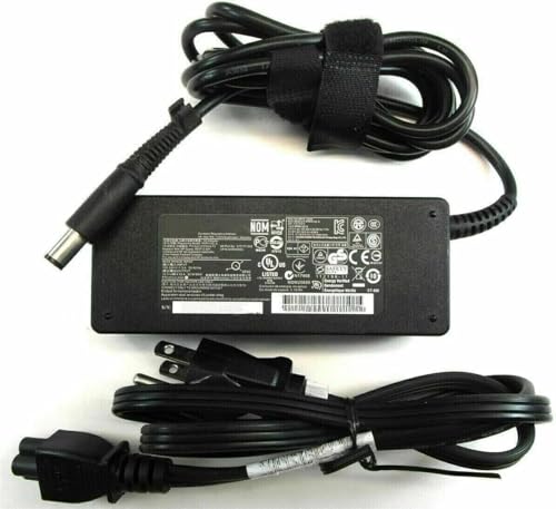 PowerHOOD 90W AC Adapter Replacement for HP EliteDesk 800 G1 SFF Desktop Computer 705 800 G1 G2 G3 G4 G5 G6 Mini PC Desktop Computer ProDesk 260 600 G1 Power Supply Cord Battery Charger Cable PSU