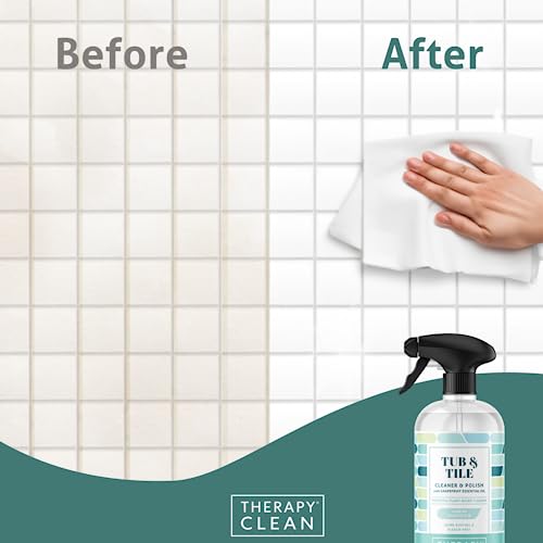 Therapy Tub Tile Cleaner,16 Fl Oz. (2 Pack) - Bathroom Shower Cleaner Spray For Soap Scum Removal, Tub Shower Cleaner #TOP6