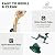 Kingsyard Metal Bird Feeders for Outdoors Hanging, Tube Bird Feeder with 6 Feeding Ports, 15 Inch, Chew-Proof & Weatherproof, Green